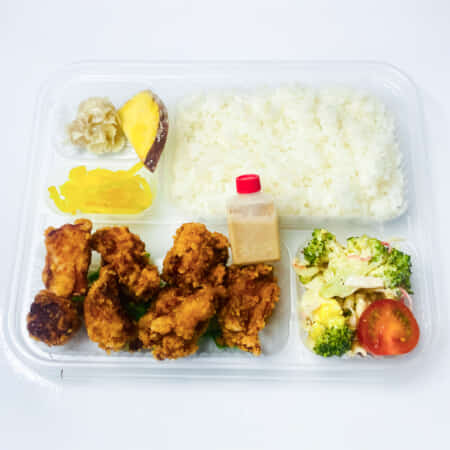 唐揚げ胡麻ダレ弁当｜徳島市でお弁当のテイクアウト・デリバリーならハピネスキッチン1